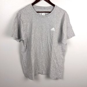Adidas | Men's Light Grey T-shirt size Large